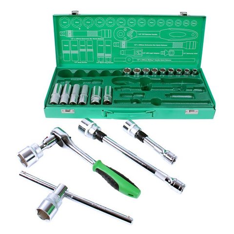 Набор торцевых головок Pro'sKit SK-42601M с держателем Превью 1