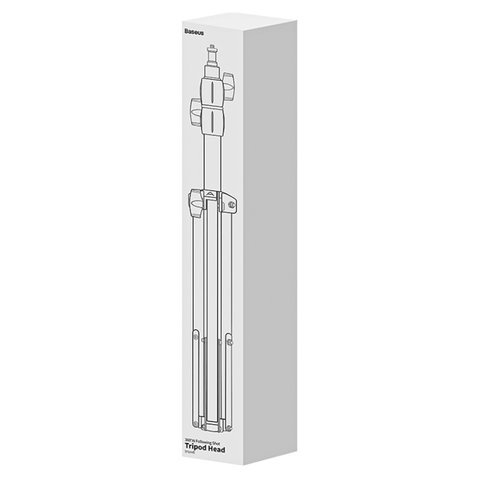 Штатив Baseus 360°AI Following Shot Tripod, чорний, штатив тринога, висувний, метал, #SUYT-C01 Прев'ю 4