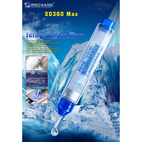 Флюс-паста Mechanic SD360 MAX, 10 мл Прев'ю 1