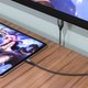 Адаптер Hoco UA16, для проектора, для монитора, USB тип-C, HDMI, серый, 4K, #6931474755025 Превью 3