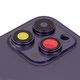 Корпус для iPhone 14 Pro, фиолетовый, с держателем SIM-карты, с боковыми кнопками, Original (PRC), EU Version, deep purple Превью 1