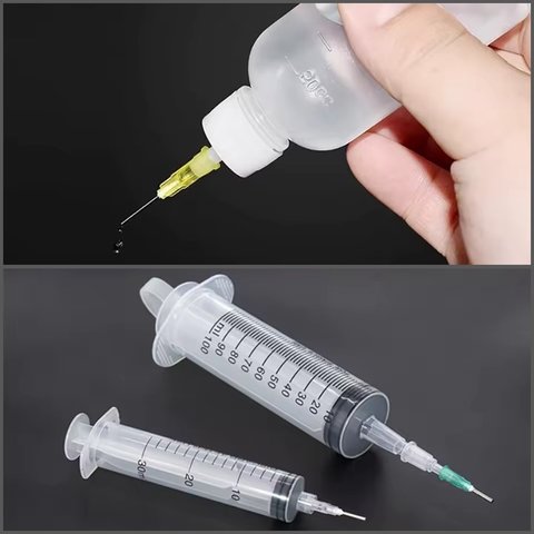 Голка-дозатор 22G, 0,7 мм, пряма, під гвинт, для шприців, 10 шт., 13 mm Прев'ю 2