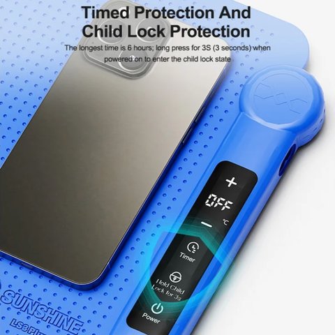 Килимок з підігрівом (сепаратор) Sunshine LS3 Plus, 380 x 250 мм Прев'ю 4
