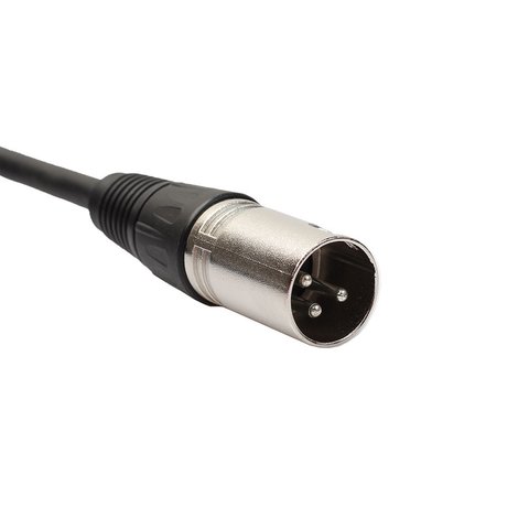 Cable de 3 pines (macho+hembra) para transmitir datos por el protocolo DMX512 Vista previa  2