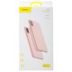 Чехол Baseus для Apple iPhone XR, розовый, Silk Touch, #WIAPIPH61-ASL04 Превью 1