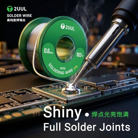 Solder 2UUL SC31, (0.3 mm, 50 g, 183 °C) Preview 2