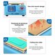 LCD Touch Screen Glass Separator Sunshine S-918L, (used for screens up to 8.5", with vacuum pump) Preview 2