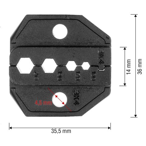 Crimper Die Pro'sKit CP-336DK4 Preview 1