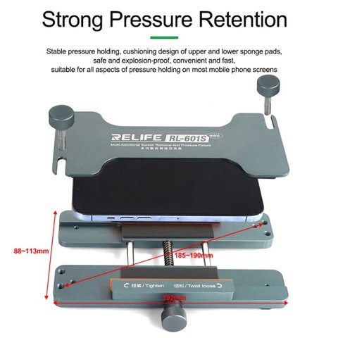 Holder RELIFE RL-601S Mini, (for mobile device repair) Preview 3