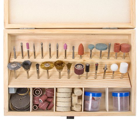 Juego de accesorios para mini lijadora Vista previa  1