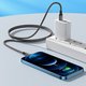 Cable USB Hoco X14, USB tipo C, Lightning, 100 cm, 20 W, 3 A, negro, #6931474752192 Vista previa  1