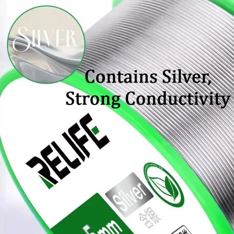 Estaño RELIFE HW1, 0,6 mm, 40 g, sin plomo Vista previa  2