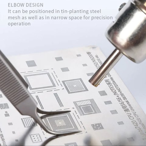 Pinzas para smd Mechanic Ask-15, encorvado, 155 mm Vista previa  1