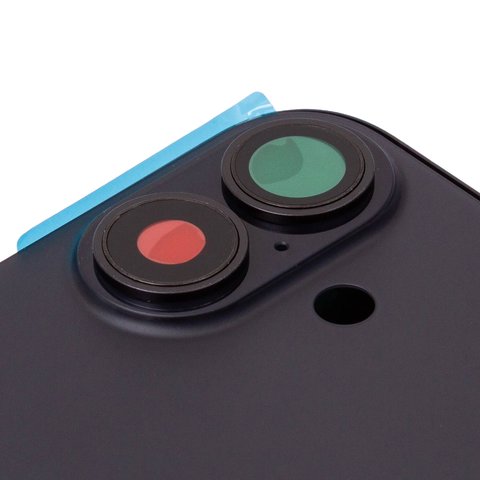 Carcasa puede usarse con iPhone 16 Plus, negro, con botones laterales,  con sujetador de tarjeta SIM, Original (PRC), EU version Vista previa  1