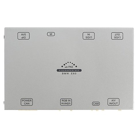 Видеоинтерфейс для BMW 1, 3, 5, 6, X5, X6-серии с активными парковочными линиями Превью 2