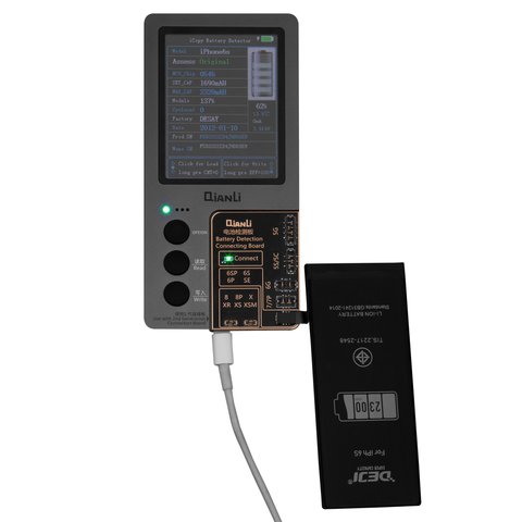 Аккумулятор Deji для Apple iPhone 6S, Li-ion, 3,82 B, 2300 мАч, повышенная ёмкость, original IC Превью 1