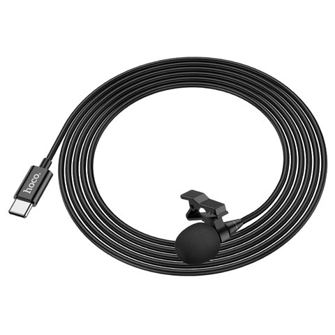 Мікрофон петличний Hoco L14, з кліпсою, USB тип-C, 2 м, #6931474761156 Прев'ю 1