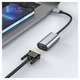 Адаптер Hoco UA21, для проектора, для монитора, VGA, USB тип-C, серый, #6931474784100 Превью 2