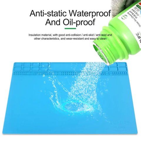 Коврик монтажный RELIFE RL-004A, термостойкий, антистатический, 355 мм, 250 мм, с ячейками Превью 2