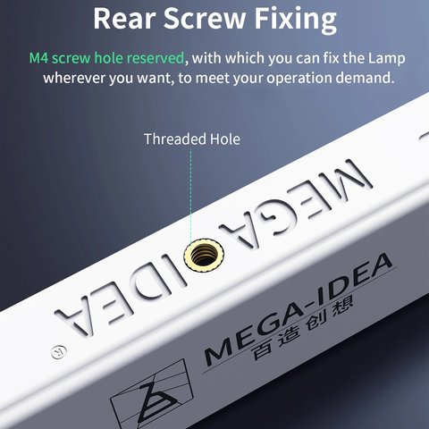 Лампа світлодіодна Mega-Idea Mini iSee 2, для виявлення пилу та подряпин на дисплеї Прев'ю 4