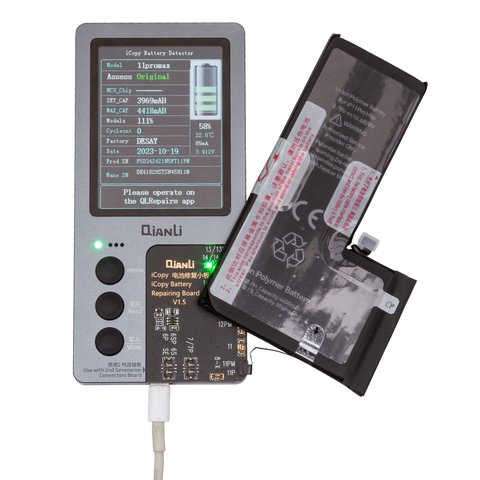 Акумулятор JCID для Apple iPhone 11 Pro Max, Li-Polymer, 3,79 В, 4400 мАг, збільшена ємність, high capacity Прев'ю 1