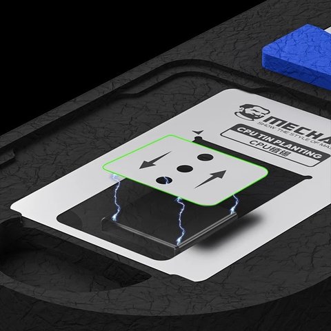 Фіксатор плат Mechanic MagTin X, з BGA-трафаретом, для очищення CPU, A10-A18 pro Прев'ю 2
