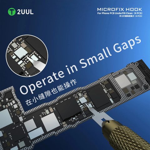 Лезвие скальпеля 2UUL BL01,  для микросхем, 4 шт. Превью 1