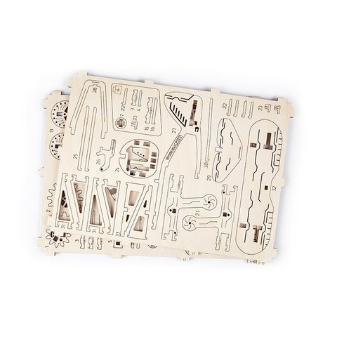 Механічний 3D-пазл Wooden.City Біплан Прев'ю 5