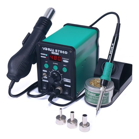 Термовоздушная паяльная станция YIHUA 8786D Превью 1