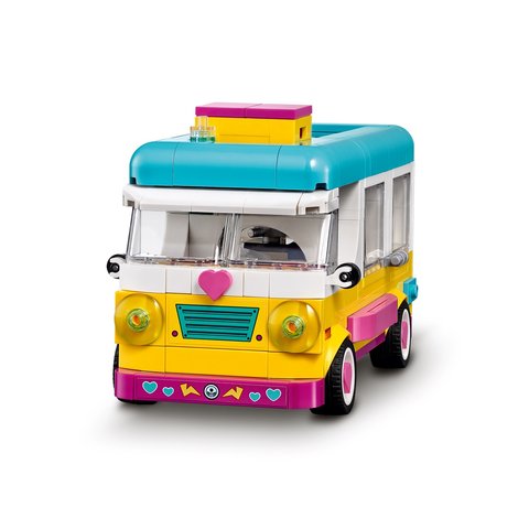 Конструктор LEGO Friends Лісовий будинок на колесах і яхта (41681) Прев'ю 15