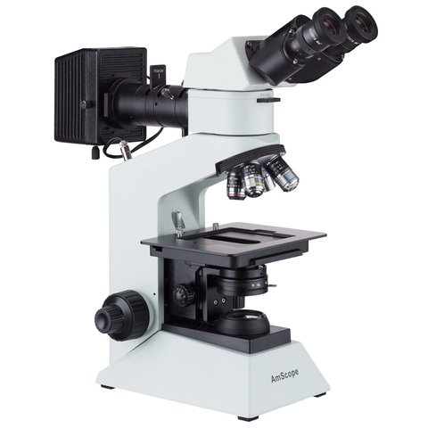 Мікроскоп AmScope ME580BC-PZ-2L-20M3 Прев'ю 2