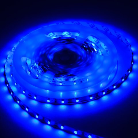 Tira de luces LED SMD3528 (color azul, 300 diodos LED, 12 V DC, 5 m, IP20) Vista previa  2